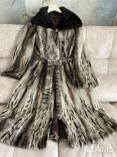 Шуба норковая 48 50 длинная