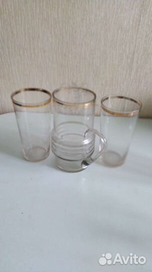Бокалы,рюмки времен ссср,стаканы разные