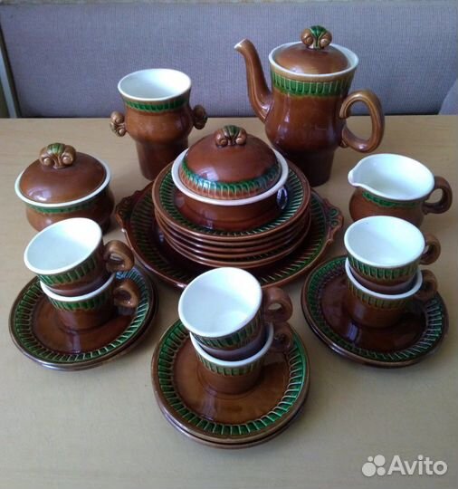 Кофейный сервиз зик СССР 24 предмета