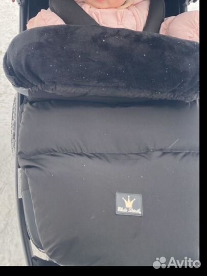 Зимний конверт в коляску