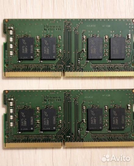 Оперативная память ddr4 8gb Micron