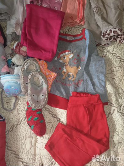 Пакет вещей на девочку размер 80-86