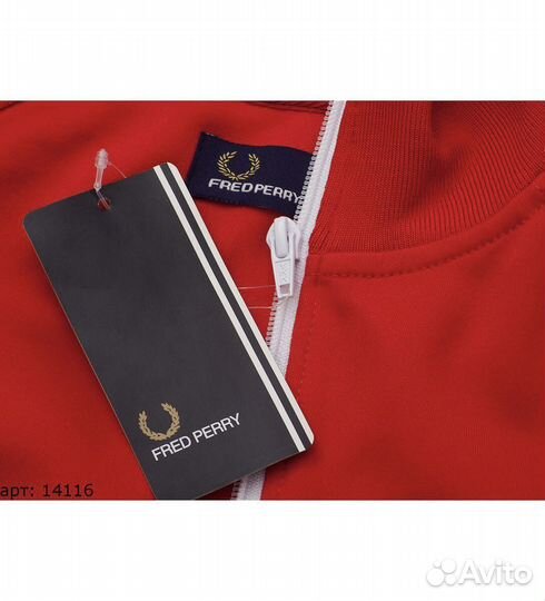 Олимпийка fred perry красная