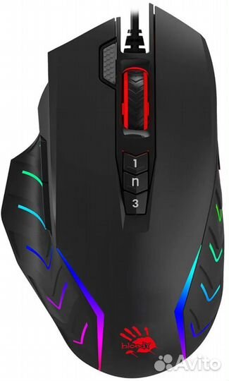 Игровая мышь A4tech Bloody J95S, черная