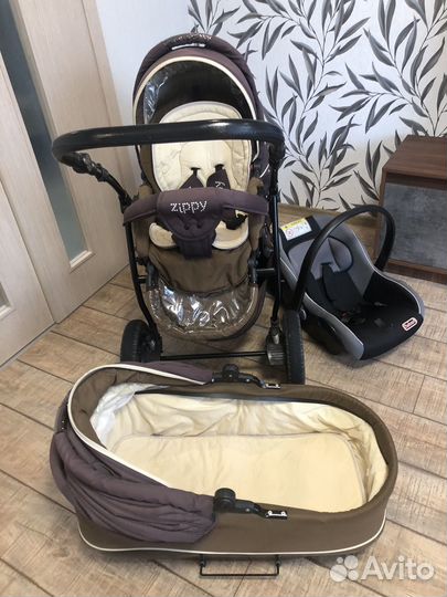 Коляска zippy 3 в 1