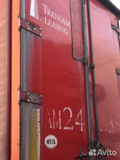 Полуприцеп шторно-бортовой Van Hool 3B2007, 1998