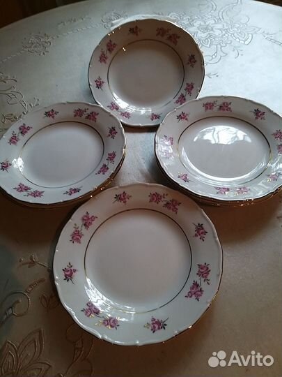 Набор тарелок чехия