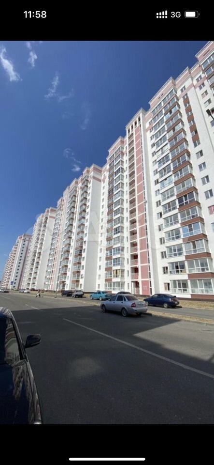 2-к. квартира, 54,4 м², 8/16 эт.