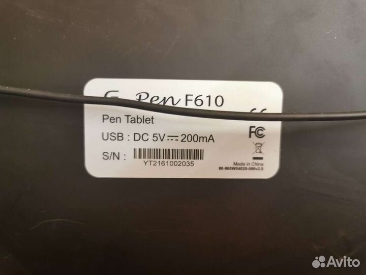 Графический планшет genius g Pen f 610