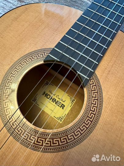 Классическая гитара Hohner hc 06 с чехлом