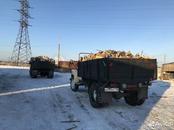 Горбыль пиленный в дрова