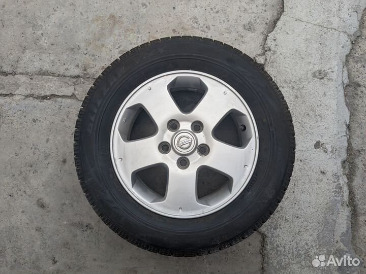 Колеса Nissan с Bridgestone blizzak 195/65/15