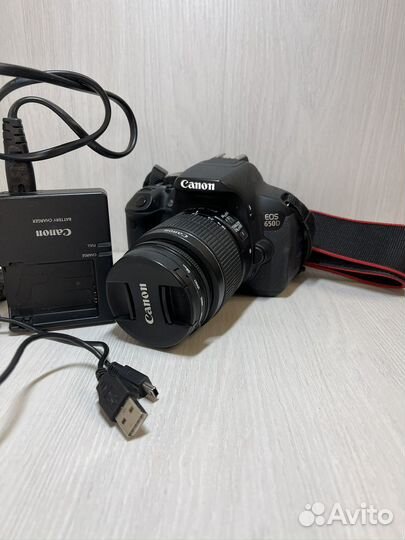 Фотоаппарат Canon Eos 650D Kit EF-S 18-55 III