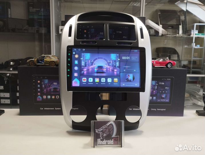 Магнитола Kia Cerato 1 android новая