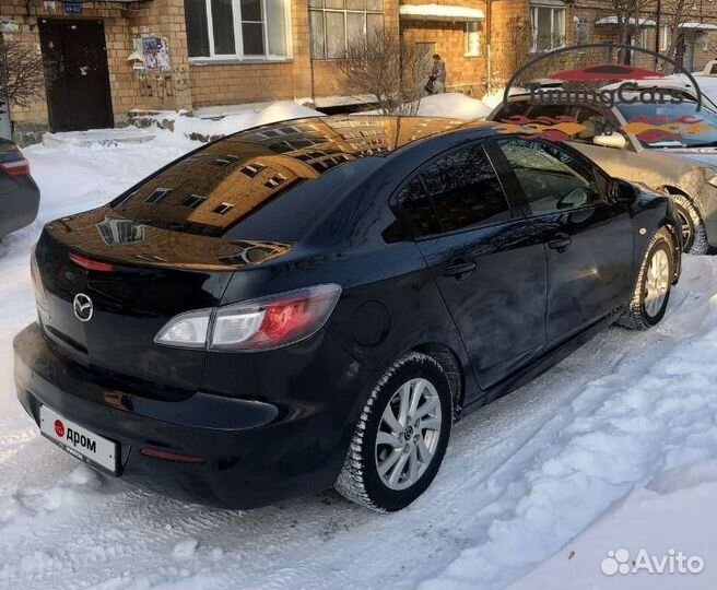 Накладки на пороги Mazda 3 BL 2008-2013г.в