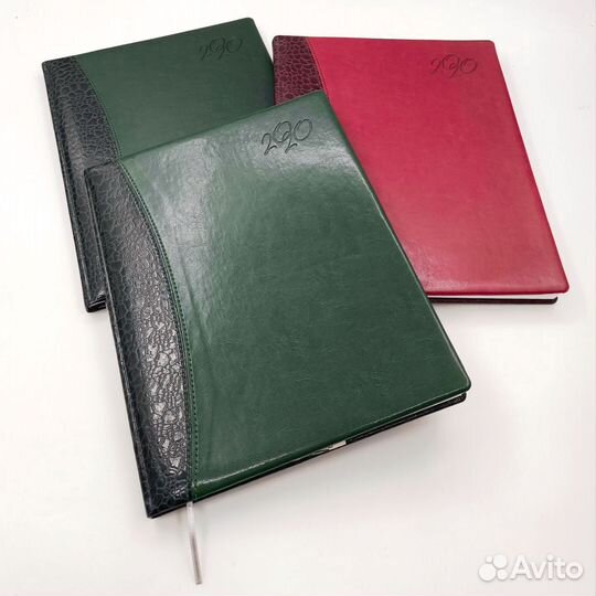 Ежедневник кожаный новый