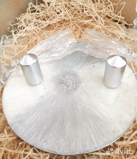 Подарок необычный:Подставка для десертов/духов