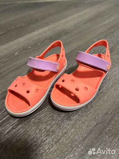 Сандалии Crocs c11 для девочки