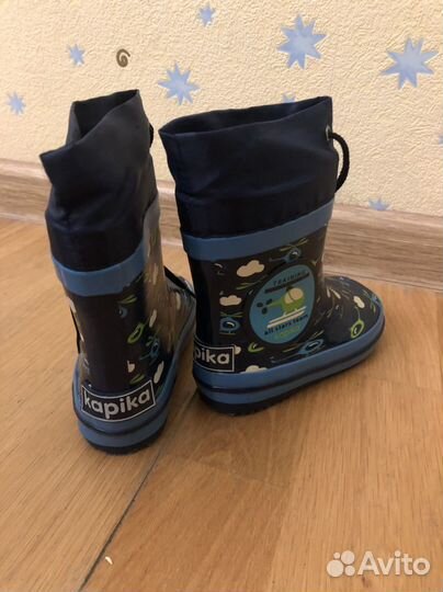 Детские резиновые сапоги 21 размер