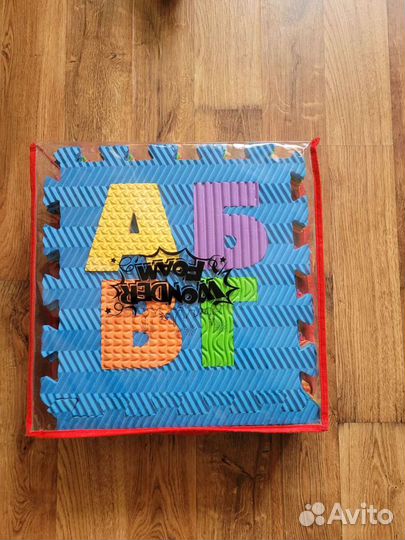 Алфавит. Мягкий коврик пазл