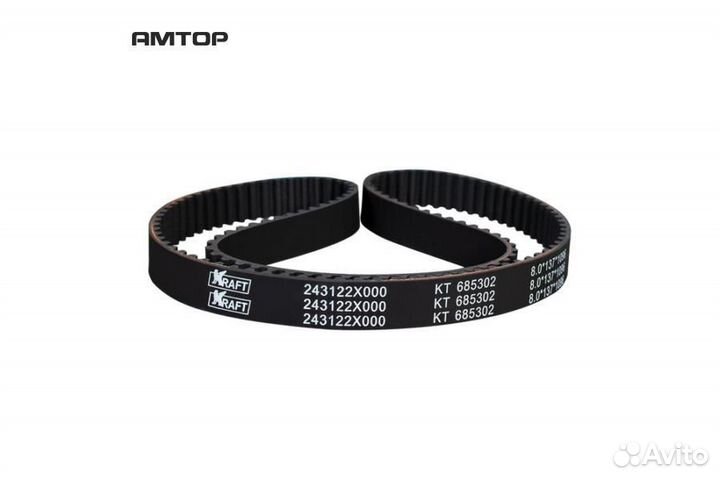 Kraft KT 685302 Ремень грм kraft KT 685302