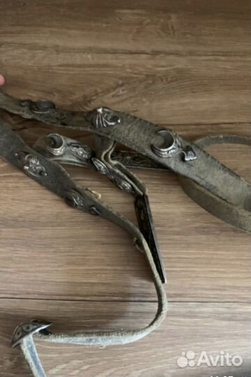 Старинный серебрянный пояс