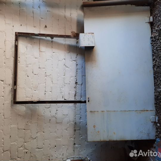 Дверь калитка металлическая