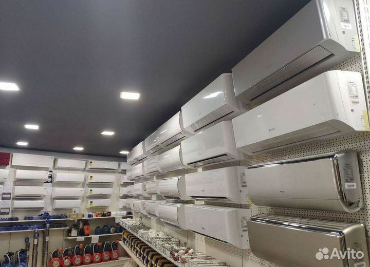 Сплит система с установкой