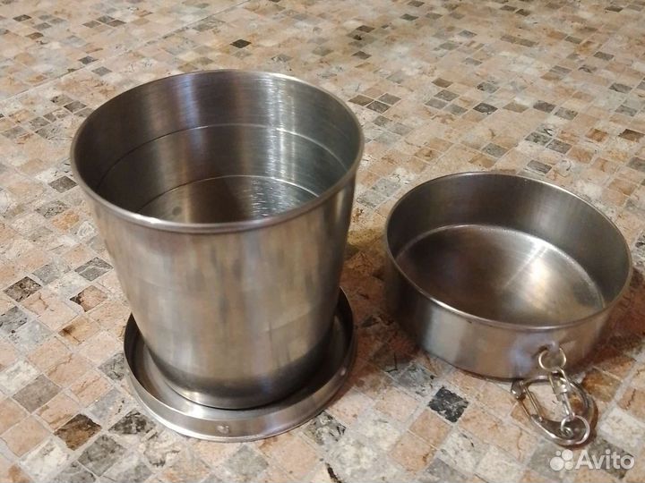 Стакан железный(складной)