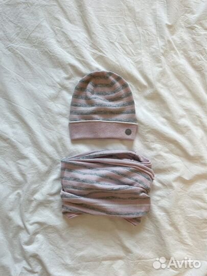 Детская шапка и шарф