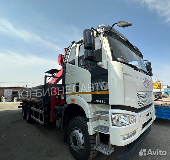 FAW J6 3250 с КМУ, 2023