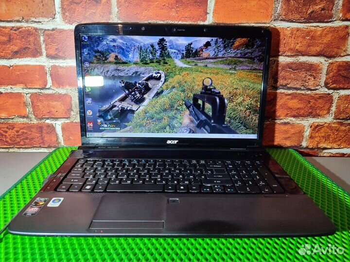 Acer 7535G - 17 Дюймов\ Turion X2 \ 512 Видео \320