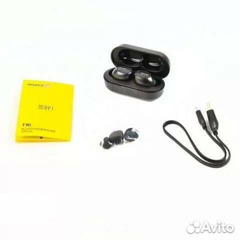 Новые беспроводные наушники Awei T16 black