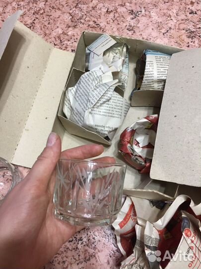 Набор стопок советских