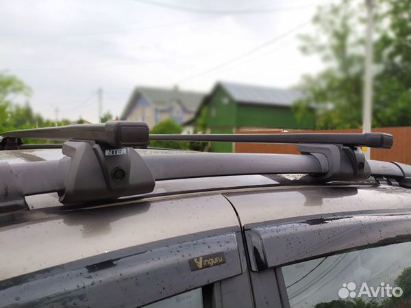 Багажник на рейлинги Nissan Qashqai I J10, 2006-20