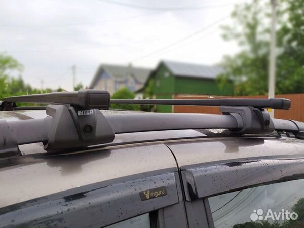 Багажник на рейлинги Nissan Qashqai I J10, 2006-20