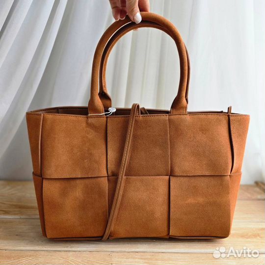 Сумка из замши Bottega Veneta