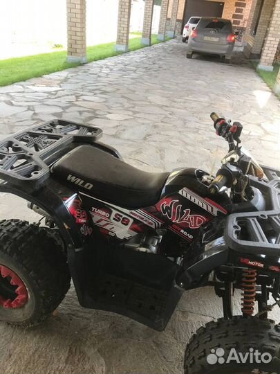 Квадроцикл Motoland wild 125 cc