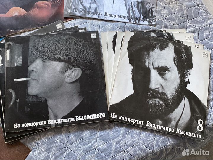 Виниловые пластинки beatles, Высоцкий, Розенбаум