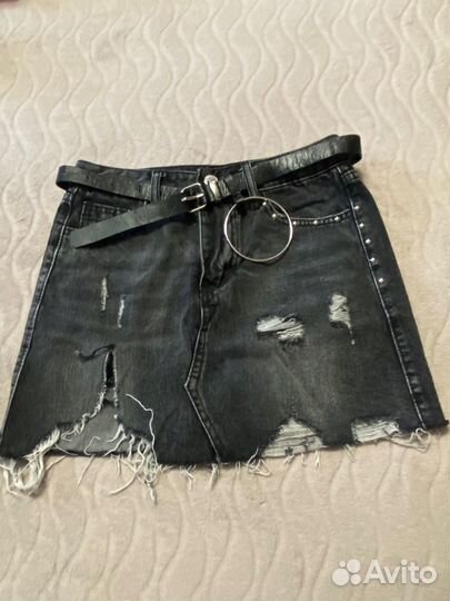 Джинсовая юбка