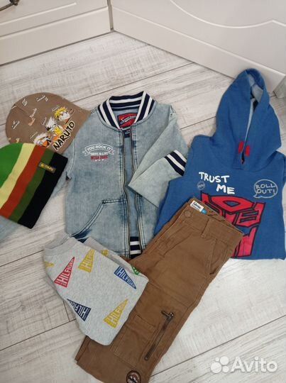 Пакет вещей для мальчика, 128