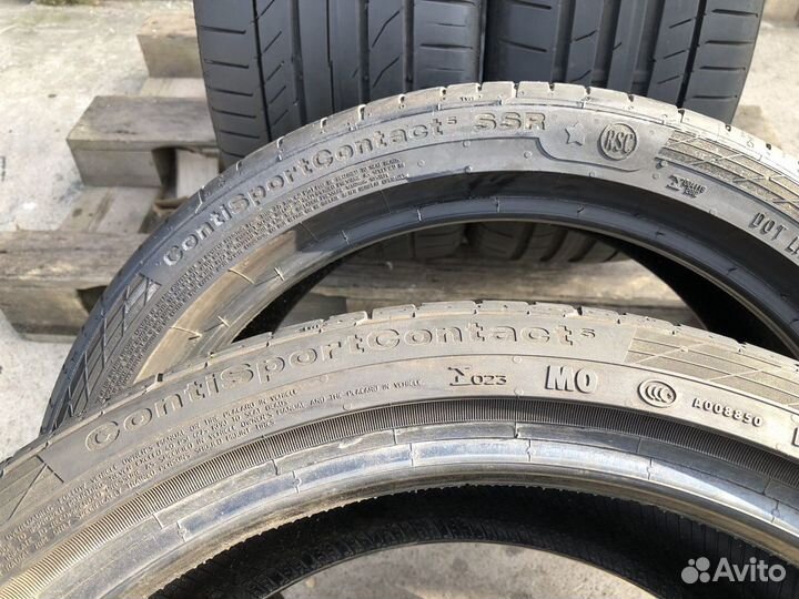 Continental ContiSportContact 5 225/40 R18 и 245/35 R18 92Y