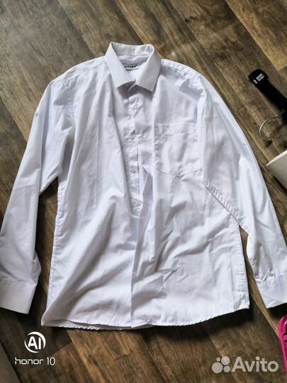 Рубашки школьные 158