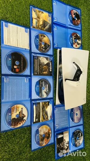 PS5 с дисководом и играми