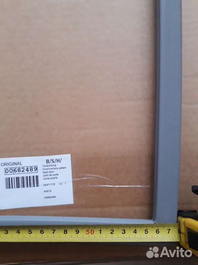 Уплотнитель для двери морозильн.камеры холод.bosch