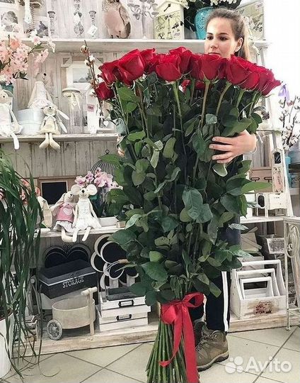 Высокие Высокие розы Гигантские розы Букеты Достав