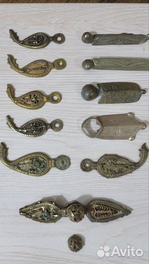 Старинные застежки