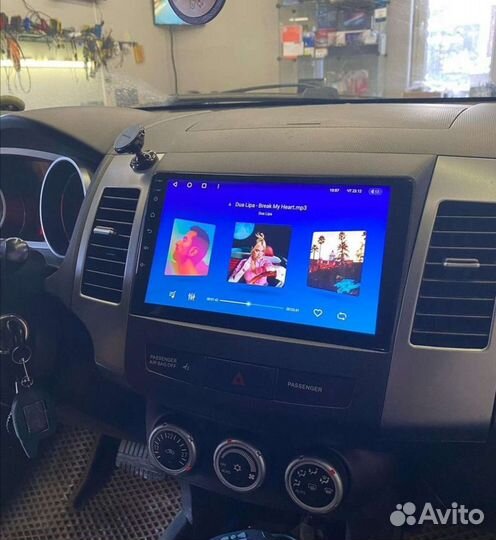 Магнитола Android Mitsubishi Outlander XL 05-11