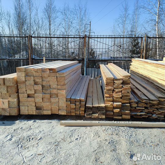 Пиломатериал брус доска
