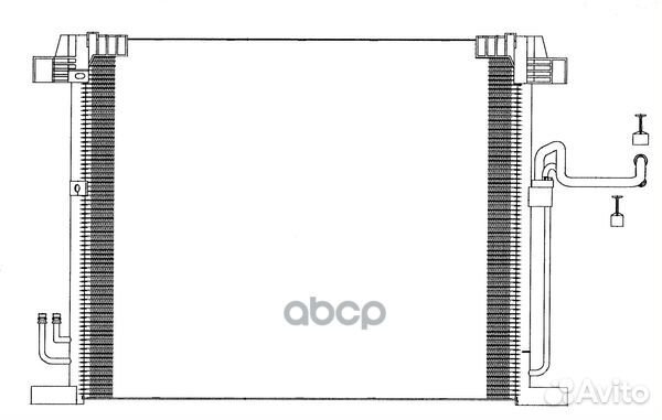 Радиатор кондиционера Sakura 5 52519802 Sakura